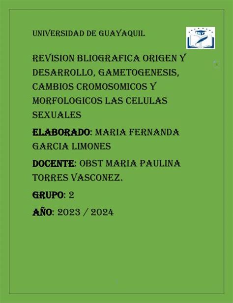 Embriología Maria Garcia Udocz