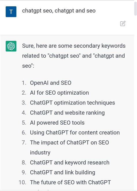 Chatgpt For Seo 6 Ways To Use Ai To Boost Organic Results