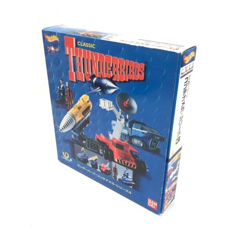 THUNDERBIRDS HOT WHEELS Classic Set 3 CWUE CharaWheels Bandai 2003 MISB EUR 60 00 PicClick FR