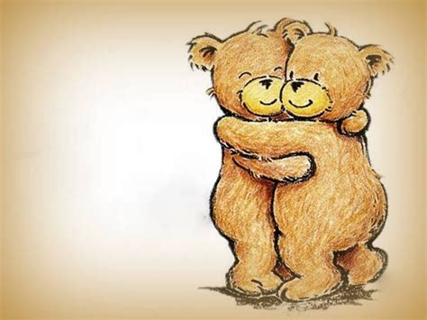 Clipart Of Bears Hugging