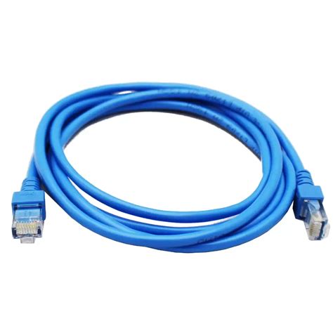 Cable De Red Ghia 2 Mts 6 Pies Patch Cord Rj45 Cat 5e Utp Azul