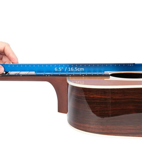 Tri Beam 3 N 1 Straight Edge Ruler And Fret Scale Length Ruler For