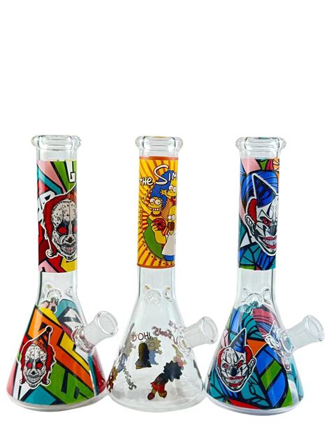Buy Wholesale China Glass Bongs 7mm Thick Smoking Water Pipes Hookah