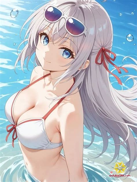 Thế giới 2D bốc lửa ảnh gái xinh anime bikini sexy hết nấc Ảnh Đẹp 24H