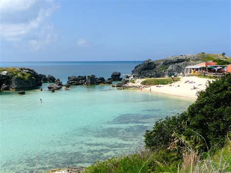 Tobacco Bay A Beach Outside Of St Georges Bermuda Sy Commanday