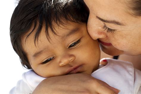 Latina Mother And Baby