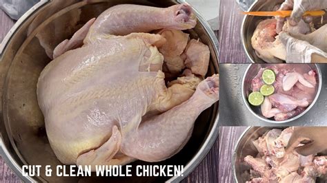how to clean whole chicken
