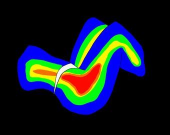 Thermal Nude Art Etsy