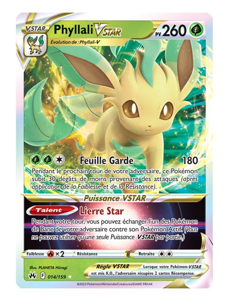 FR Pokémon Carte EB12 5 014 159 Phyllali V Star