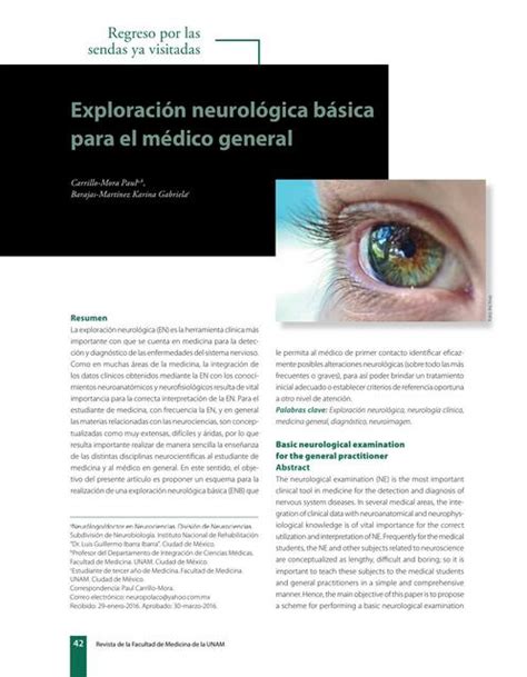 Exploración Neurológica Pérez uDocz