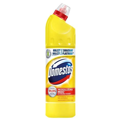 Domestos Przed U Ona Moc Citrus Fresh P Yn Czyszcz Co Dezynfekuj Cy