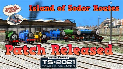 TS2021 Thomas The Tank Engine Island Of Sodor Route PATCHED