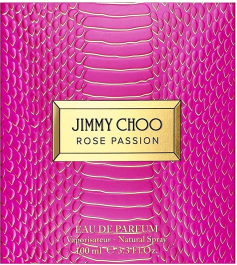 Купить духи Jimmy Choo Rose Passion. Оригинальная парфюмерия, туалетная ...