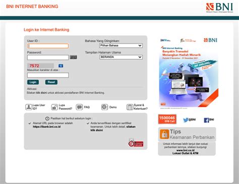 Login Internet Banking Bni Untuk Transaksi Online Kumparan