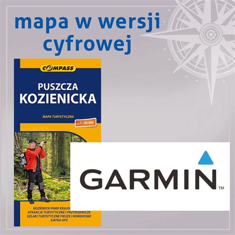 Puszcza Kozienicka Mapa Cyfrowa Garmin