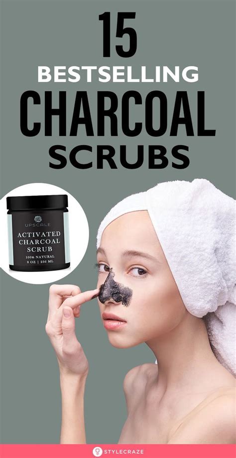 Best Activated Charcoal Scrubs For Healthy Skin In Charcoal