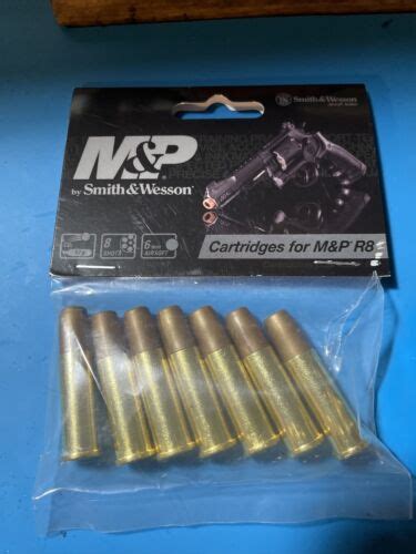 Купить Пистолет Smith And Wesson Air Soft 6mm Revolver Cartridges в