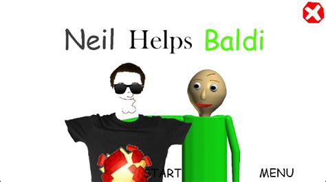 Neil Helps Baldi Baldis Basics Mod Youtube