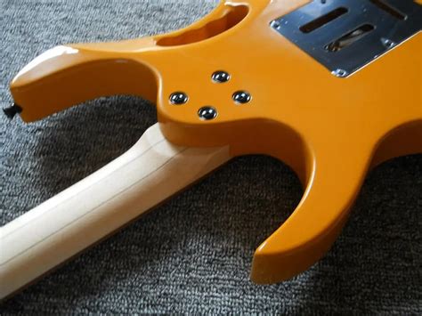 Оранжевый jem life цветок инкрустация палисандр гриф фолид тремоло ...