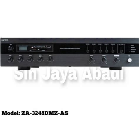 Amplifier TOA ZA 3248 DMZ AS Original Toa ZA 3248DMZ AS Lazada Indonesia