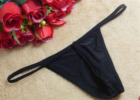Sexy Mens Ice Silk G Strings Thongs Man Thong Jockstraps G String Gay Underwear D From