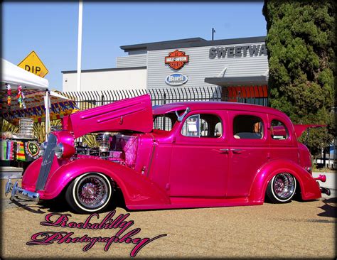 This Hot Pink Low Rider Was Featured At The Sweetwater Hot Rod And Custom Bike Show In National