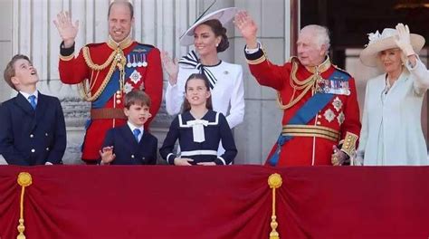 Le Roi Charles Kate Middleton Et Dautres Membres De La Famille Royale