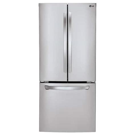 Lg Electronics In W Cu Ft French Door Refrigerator With Ice