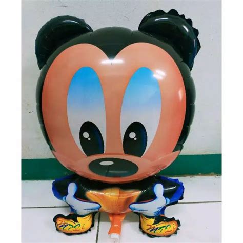 jual balon gas mickey mouse balon plastik mickey mouse balon mickey