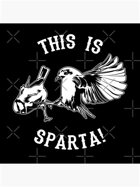 "This Is Sparta Meme Bird Kick" Art Print for Sale by FinestMeme ...