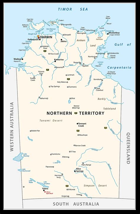 Northern Territory Maps & Facts - World Atlas