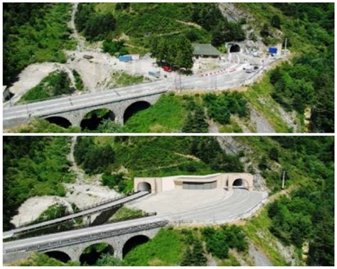 Ecco Le Foto Di Come Adesso E Come Sar In Futuro Il Tunnel Del Colle