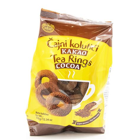 Kras Cocoa Dusted Tea Rings - European Food Express