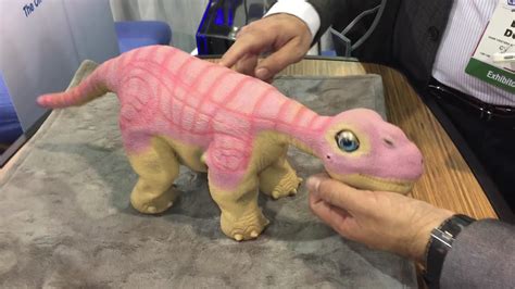 Pleo Rb Self Learning Robot Pet Dinosaur Toy 2015 Ces Youtube