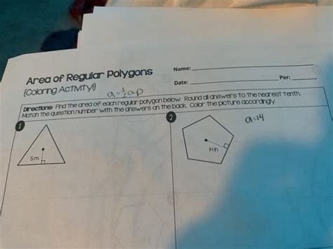 Angles In Regular Polygons Worksheet Fun And Engaging Geometry Worksheets Library