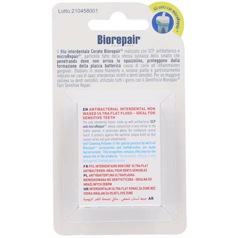 Biorepair® Oral Care Filo Cerato Ultrapiatto Antibatterico 1 pz - Redcare