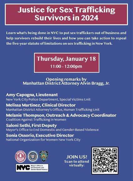 Justice For Sex Trafficking Survivors In Wbasny