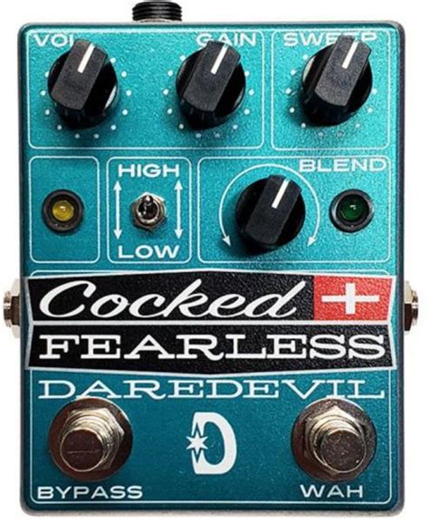 Pedal Overdrive Distorsi N Fuzz Daredevil Pedals Cocked Fearless