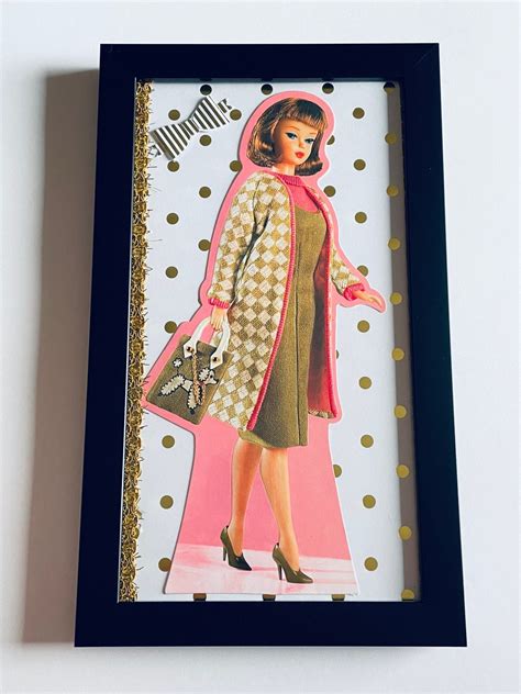 Nostalgic Barbie Poodle Parade Framed Art Etsy