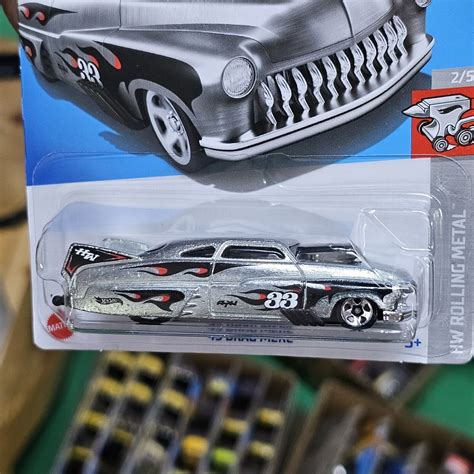 HOT WHEELS 49 DRAG MERC ZAMAC 2024 Series HW ROLLING METAL EBay