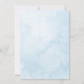 Up Up And Away Blue Hot Air Balloon Baby Shower Invitation Zazzle