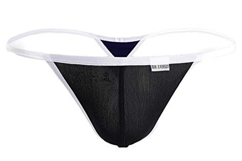 Reviews For BRAVE PERSON Men S Sexy Micro Thong Underwear Bikini T Back G String 65