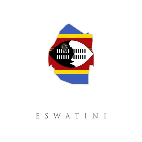 Eswatini Swaziland Map Eswatini Swaziland Flag Map Of The Kingdom Of