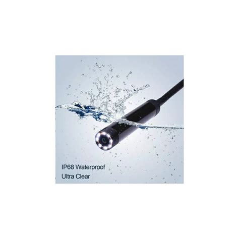 W-Star WIFI endoskop WEF1505m, 5m měkký kabel UHD 1200P, 8mm, iOS ...