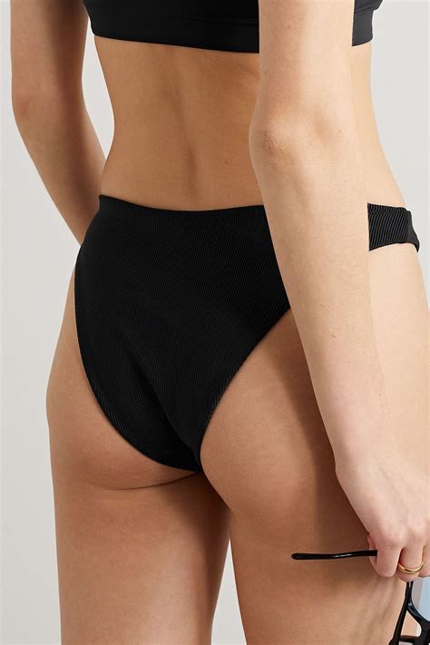 Good American Better Cheeky Ribbed Bikini Briefs The Outnet