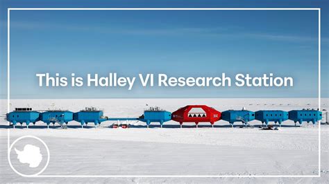 Why Halley VI Research Station Has Skis to Survive on Ice