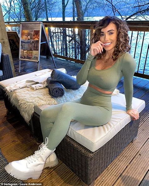 Love Island S Laura Anderson Wows In A Skimpy Bikini As She Poses In The Chilly Scottish