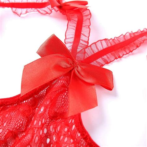 Women S Sexy Lingerie Babydoll Sleepwear Underwear Lace Dress G String Nightwear Ebay