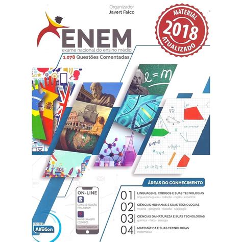Enem Para Ensino Medio - Enem - Exame Nacional do Ensino Médio autor Javert Falco Org. | Shopee ...