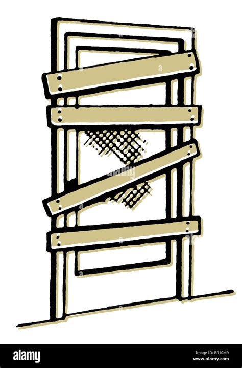 door nailed shut stock photo alamy